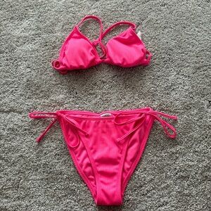 Target Wild Fable bikini Hot Pink
